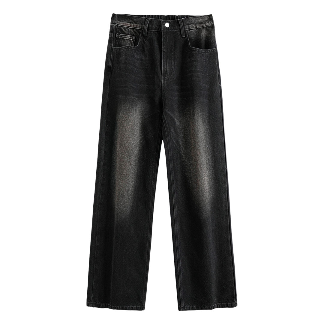 Twilight Tint Faded Wide Leg Baggy Jeans