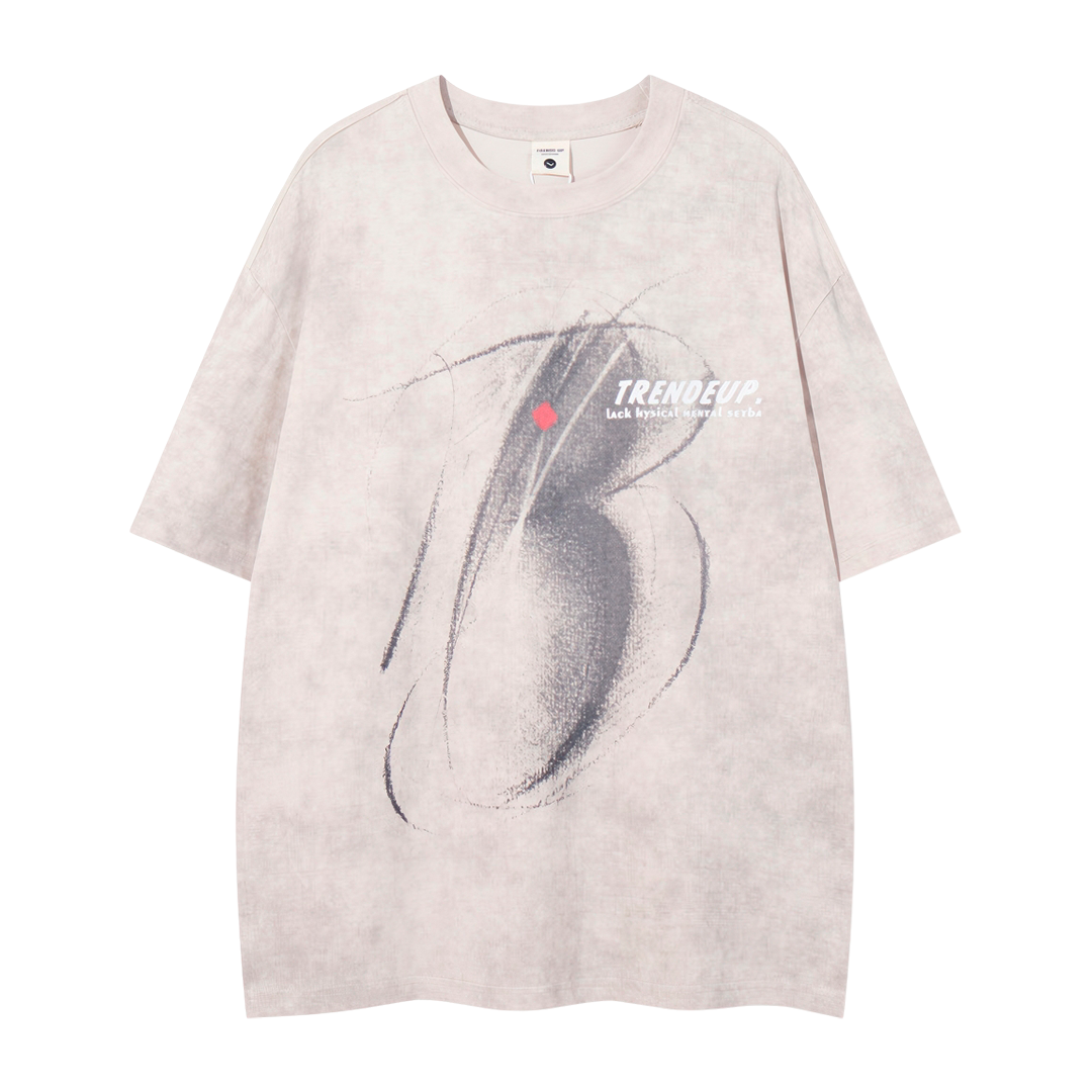 Abstract Motion Streetwear T-Shirt