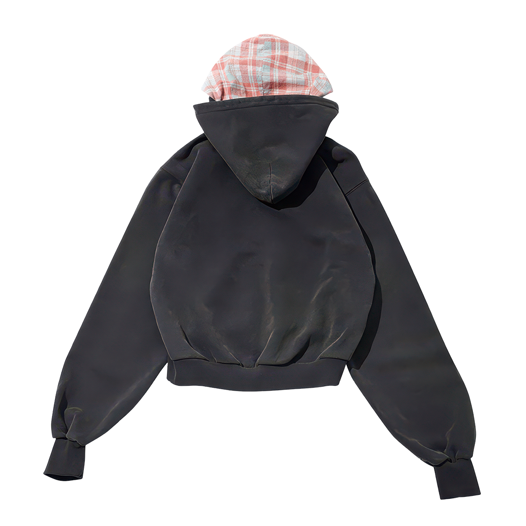 Double Hat Design Oversized Hoodies