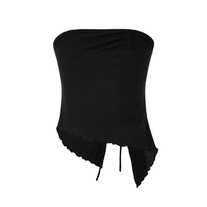 Asymmetrical Tube Tops Strapless