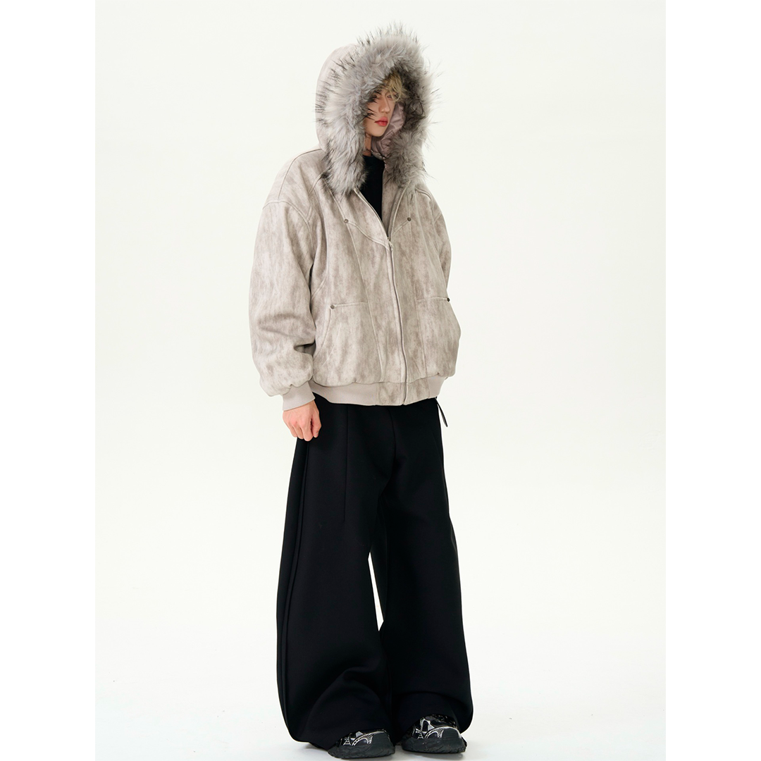 Fur Streetwear Warm Coat Jacket
