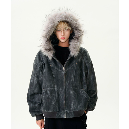 Fur Streetwear Warm Coat Jacket