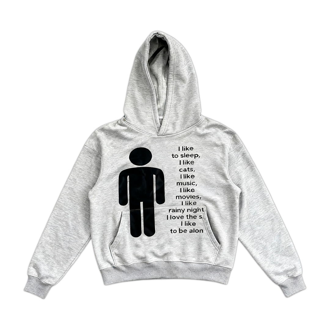 Like To Be Alone Hoodie