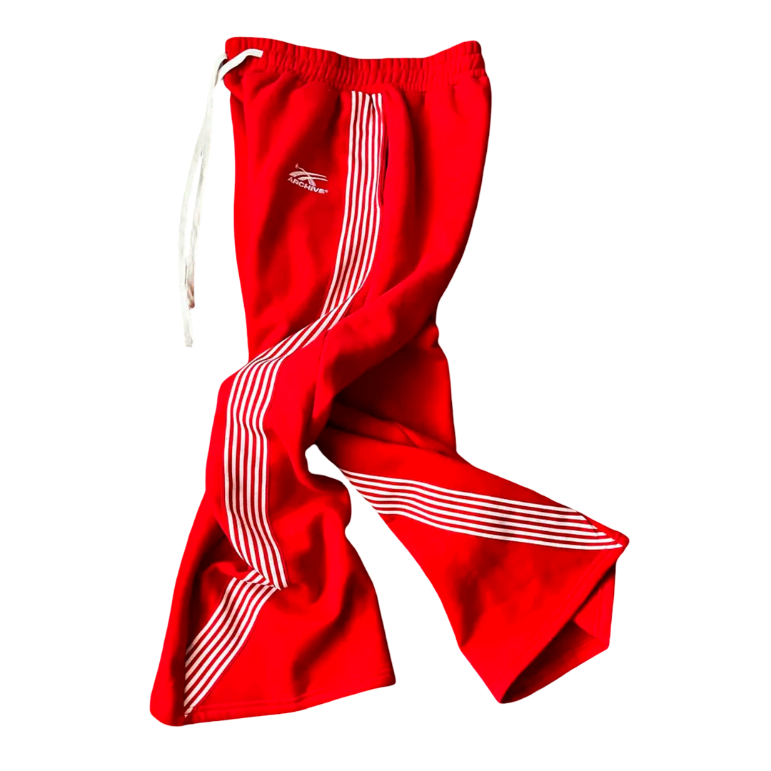 Archive Sweatpants Red