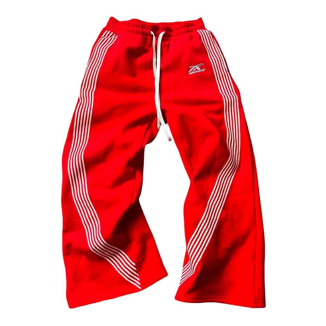 Archive Sweatpants Red