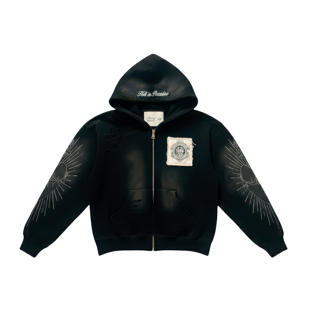 Dark Aesthetic Zipup