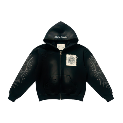 Dark Aesthetic Zipup
