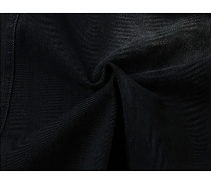 Washed Multi Pocket Drawstring Cargo Jeans
