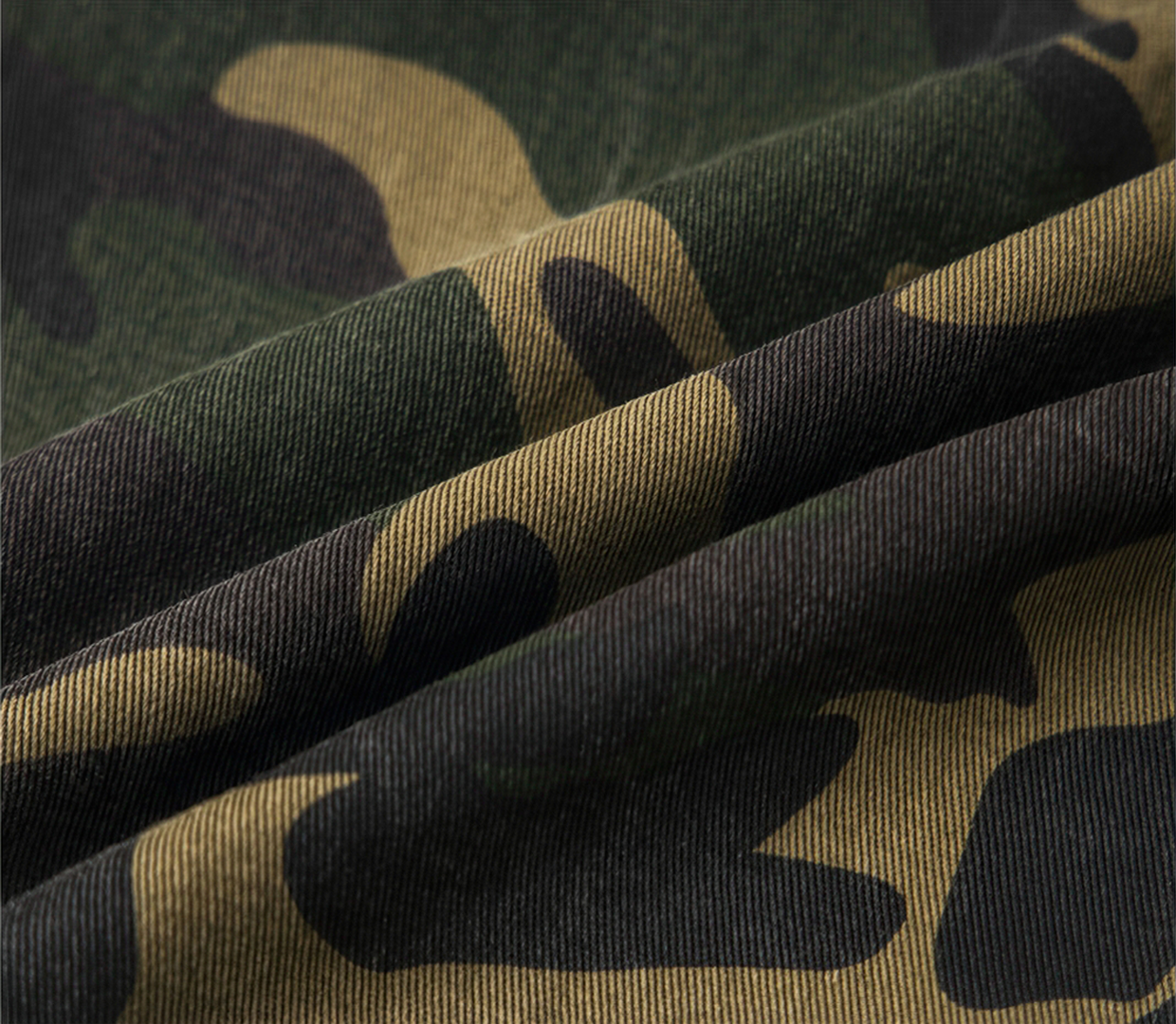 Streetwear Vibrant Camo Loose Wide Leg Pants