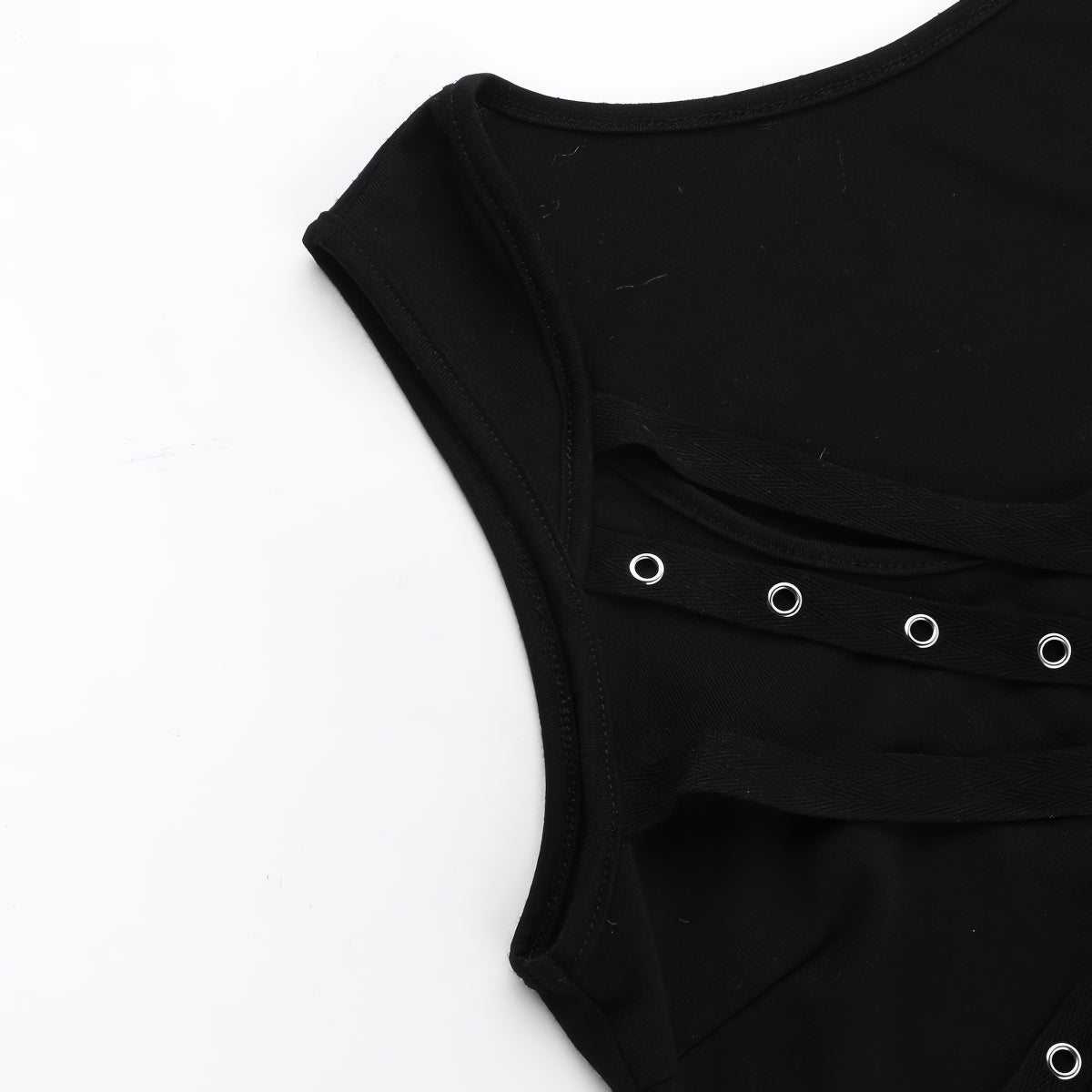 Punk Asymmetrical Tank Tops